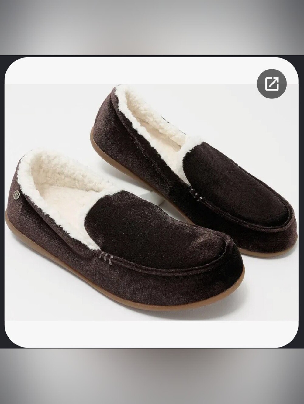 Revitalign Orthotic Faux-Fur Velvet Slippers - Waverly/ Black